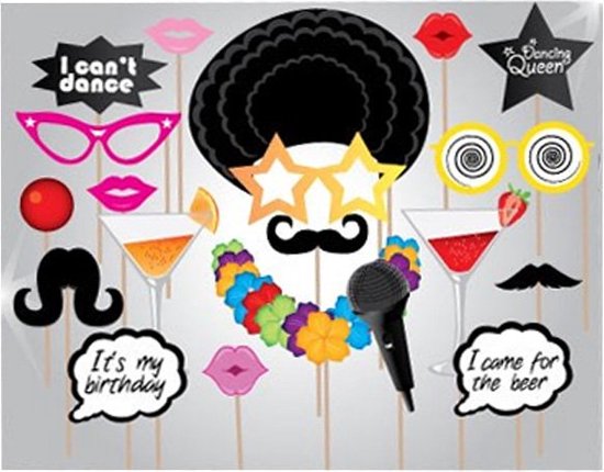 Foto: Haza party photobooth props 20st 