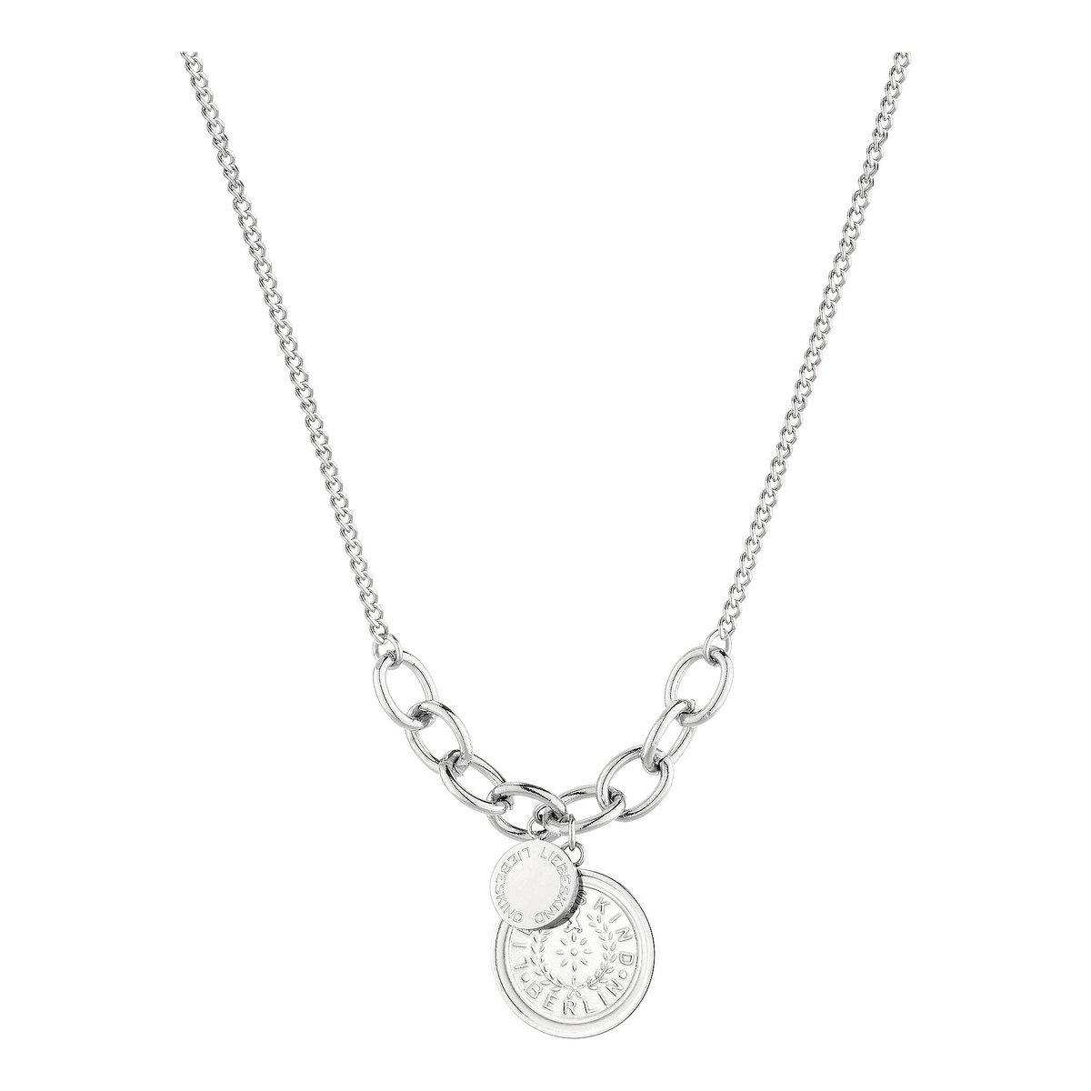 Liebeskind dames edelstalen ketting One Size Zilver 32016797