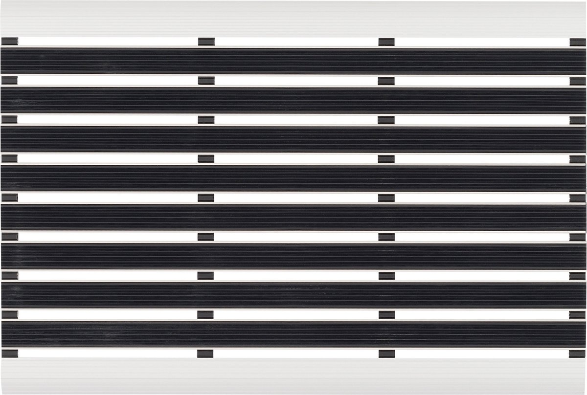 Pergamon Deurmat binnen- Deurmat Voordeur Aluminium Kleeny