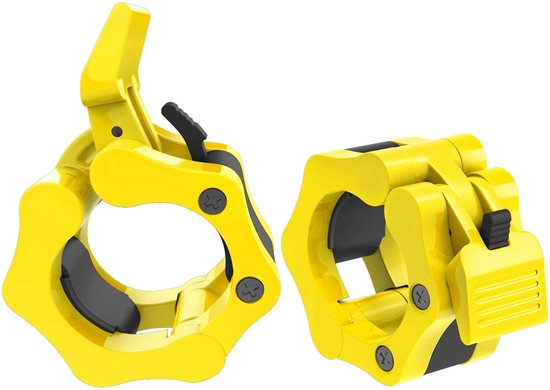 2 Colliers Serrage Haltères 25mm - Spinlock, Musculation, Fitness