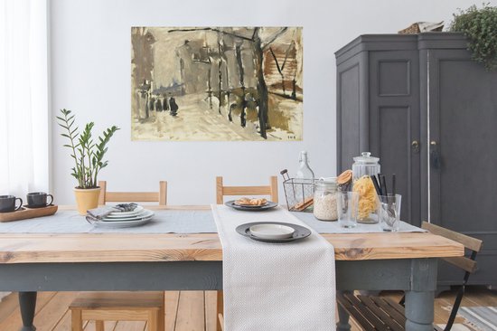Affiche - Paysage urbain à La Haye - Peinture de George Hendrik Breitner - 120x90 cm