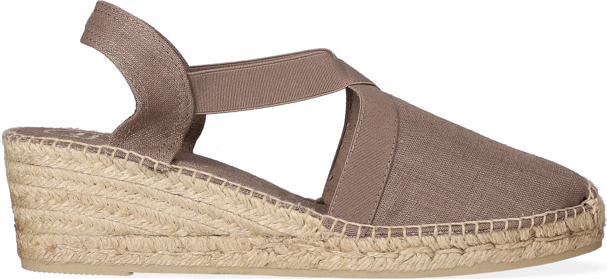Toni Pons Ter Dames Espadrilles Taupe |  Taupe | Linnen | Maat 41