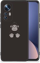 Trendy Telefoonhoesjes Xiaomi 12 | 12X GSM Hoesje met Zwarte rand Gorilla