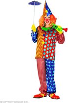 Widmann - Clown & Nar Kostuum - Hilarische Knotsgekke Clown Kostuum - multicolor - XL - Carnavalskleding - Verkleedkleding