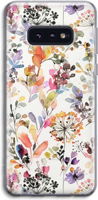 Case Company® - Hoesje geschikt voor Samsung Galaxy S10e hoesje - Wilde grassen - Soft Cover Telefoonhoesje - Bescherming aan alle Kanten en Schermrand