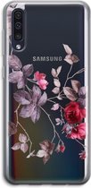 Case Company® - Hoesje geschikt voor Samsung Galaxy A50 hoesje - Mooie bloemen - Soft Cover Telefoonhoesje - Bescherming aan alle Kanten en Schermrand