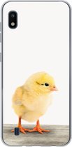 Geschikt voor Samsung Galaxy A10 hoesje - Kuiken - Dieren - Jongens - Meisjes - Kinderen - Siliconen Telefoonhoesje