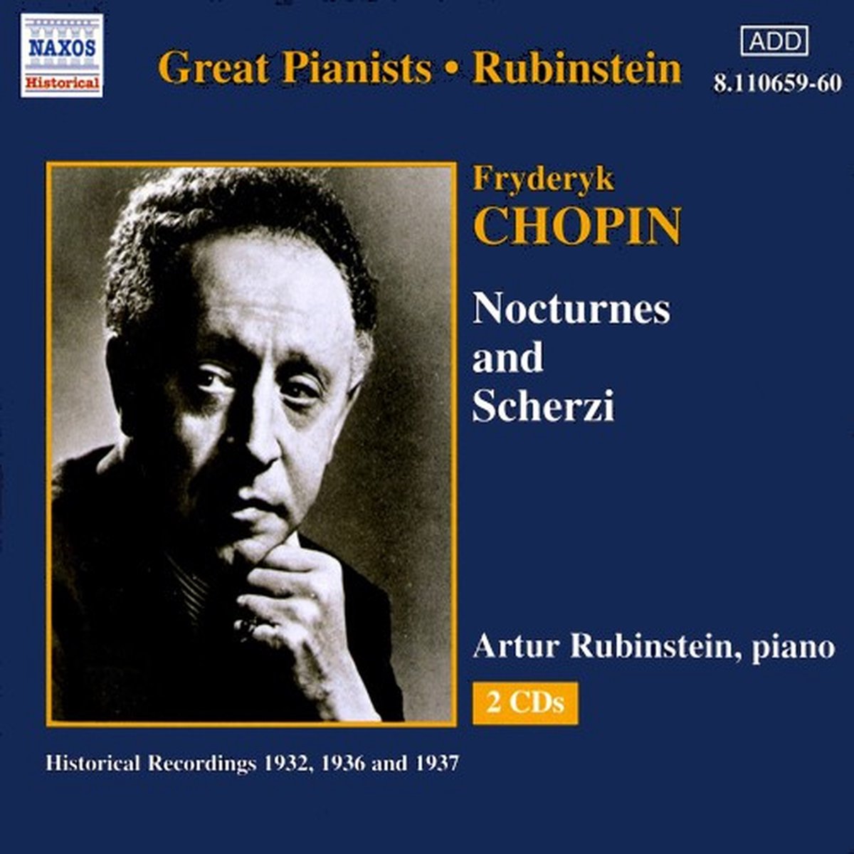 Arthur Rubinstein - Chopin: Nocturnes & Scherzi (2 CD) (Remastered)