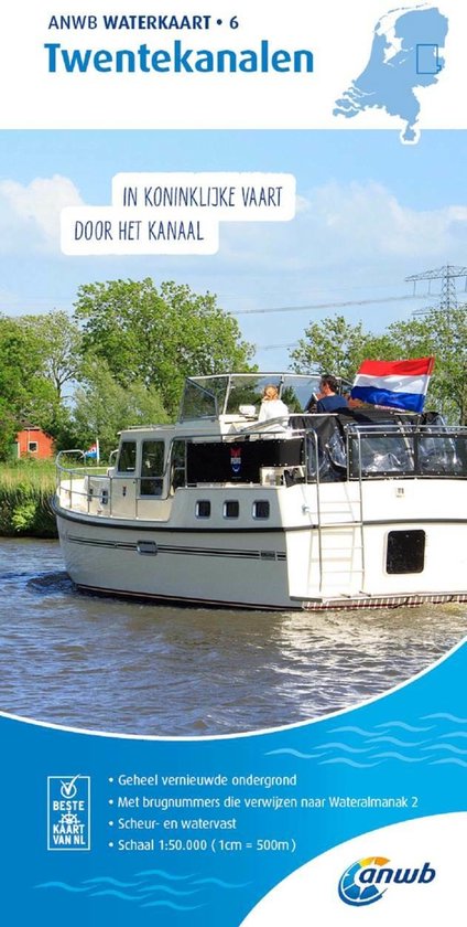 ANWB waterkaart 6 - Twentekanalen 2019