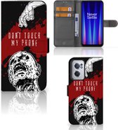 GSM Hoesje OnePlus Nord CE 2 Book Case met Pasjeshouder Zombie Blood