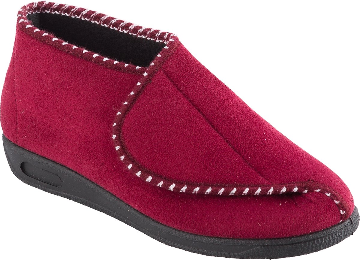 MSF Senioren Pantoffel Dames - Rood - Hoog Model - Maat 40