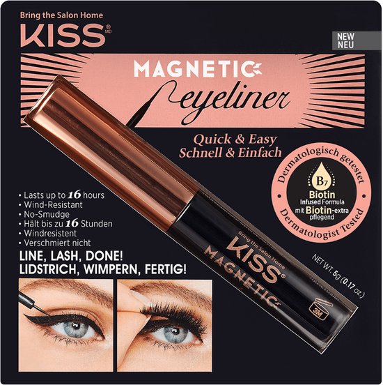 Kiss Wimpers Magnetic Eyeliner Wimperextensions Lashes Nep