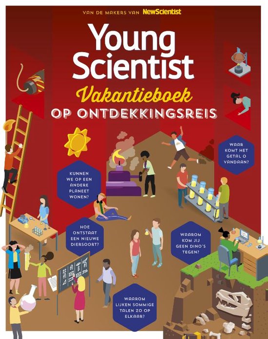 Boek cover Young Scientist Vakantieboek Zomer 2022 van Redactie New Scientist (Paperback)