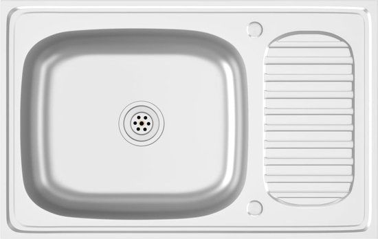 Teka Eline Rundbecken-Spüle 1 Becken, 180 , 45 c, Edelstahl