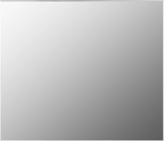 Miroir sans cadre verre 80x60 cm