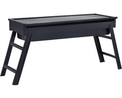 vidaXL Campingbarbecue draagbaar 60x22,5x33 cm roestvrij