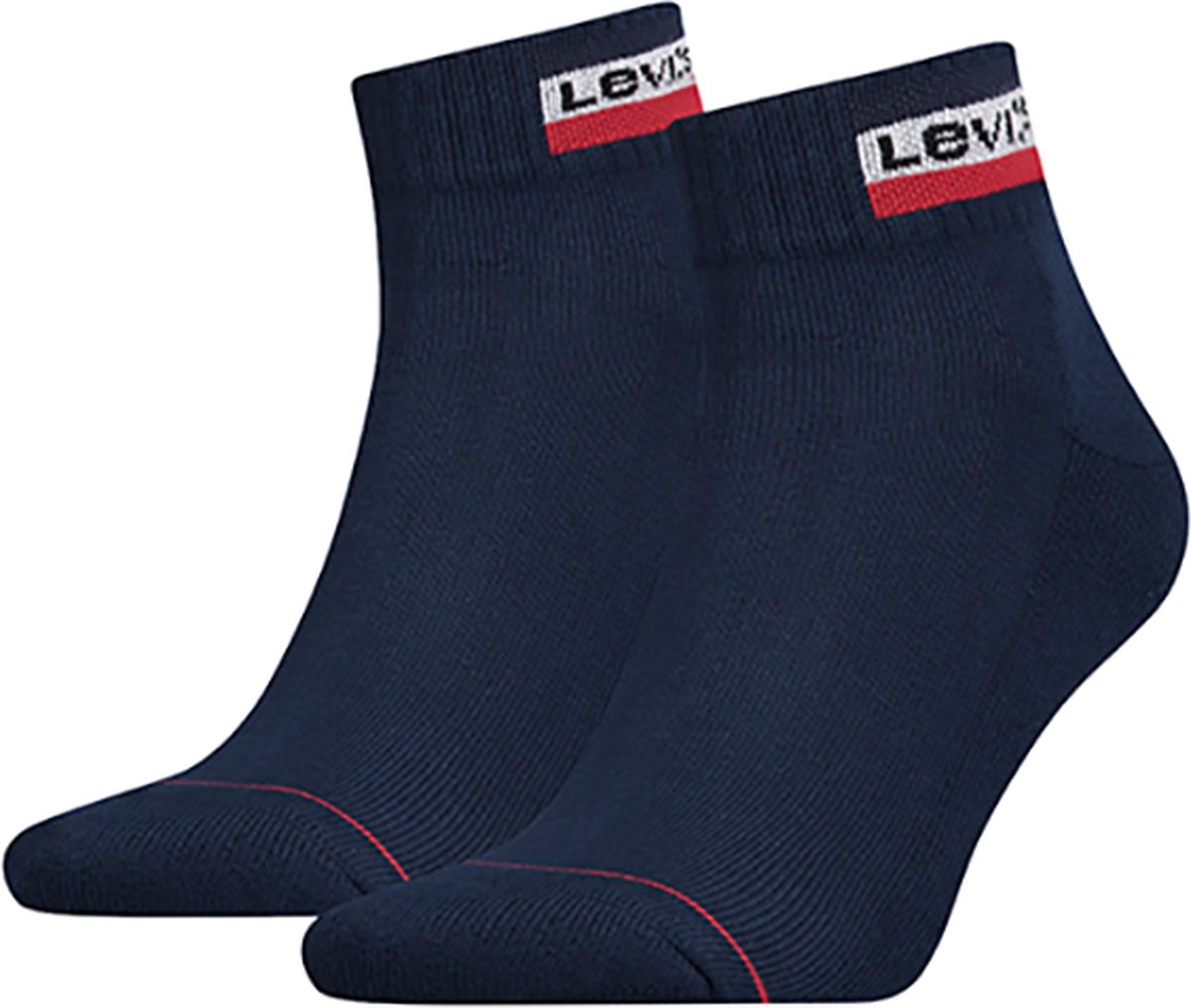 Levi’s quarter sportswear 2P Blauw