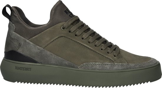 Blackstone Jason - Tarmac - Sneaker (mid) - Man - Dark green - Maat: 41