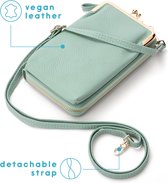 iMoshion Vegan Leather Phone Bag Crossbody - Vert Menthe