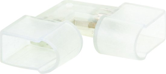 HQ-Power Connector in l vorm type 3 (plat 2) voor de flex led serie - 5 stuks