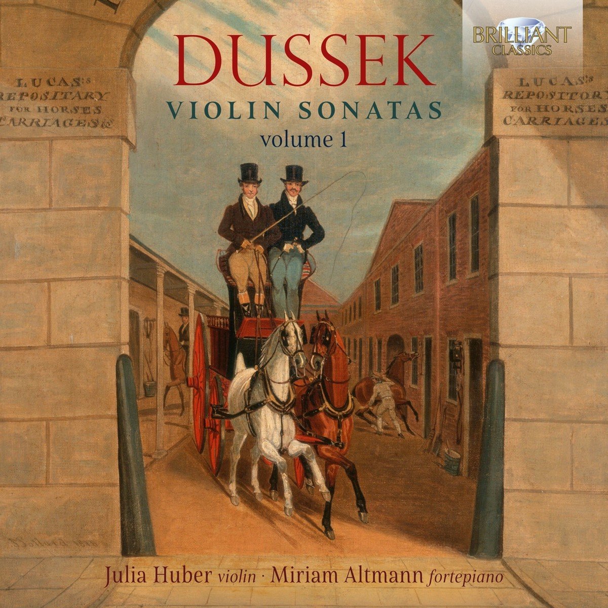 Julia Huber & Miriam Altmann - Dussek: Violin Sonatas, Volume 1 (CD)