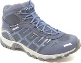 Meindl, QUEBEC MID GTX, 5558-49, Blauwe Heren Halfhoog Wandelschoen A-B Categorie