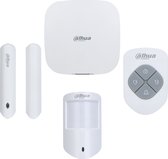 Dahua DHI-ART-ARC3000H-03-W2 WiFi/LAN/GPRS système d'alarme sans fil dual sim certifié classe 2 (sans frais d'abonnement)