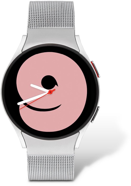Samsung Galaxy Watch4 Classic Smartwatch Zilverkleurig Milanees 40mm bol