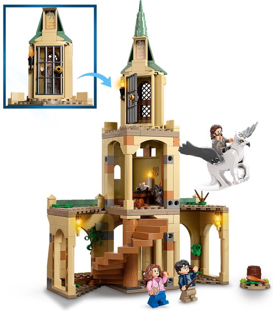 LEGO Harry Potter 76401 La Cour de Poudlard : le Sauvetage de Sirius