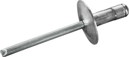 GOEBEL® - 250 x Rivets aveugles Multi-Grip 4,8 x 27 mm - Aluminium AlMG 2.5 / Acier galvanisé - Tête large - MULTI - 7772248270 - Rivet pop