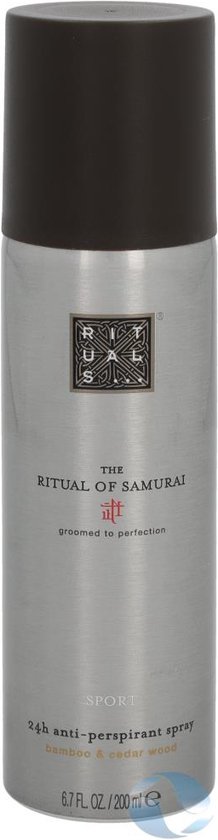 RITUALS The Ritual of Samurai Anti-Perspirant Spray Sport - 200 ml | bol.com