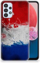 Telefoon Hoesje Geschikt voor Samsung Galaxy A13 4G Mobiel Case Nederlandse Vlag