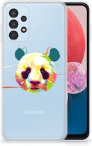Back Case TPU Siliconen Hoesje Samsung Galaxy A13 4G Smartphone hoesje Panda Color