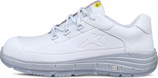 HKS Free 3 V S2 witte werkschoenen - veiligheidsschoenen - safety shoes -  laag - dames... | bol.com