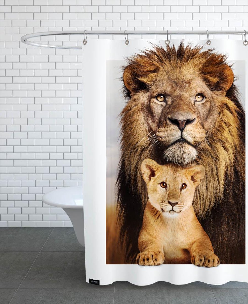 LION FAMILY - Douchegordijn