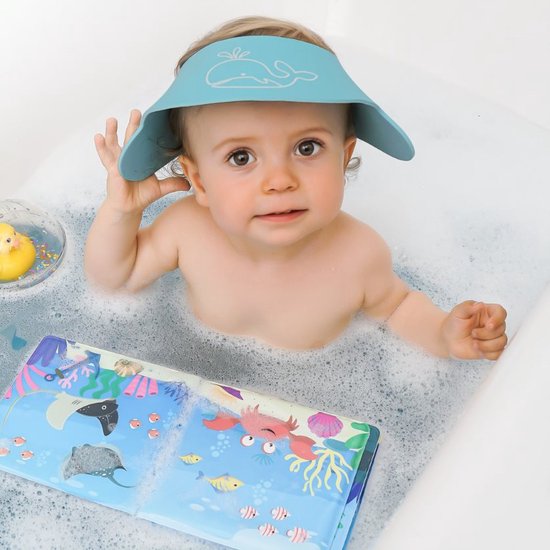 Reer MyHappyBath Cap Shampoo Bescherming - Walvis — afbeelding 4