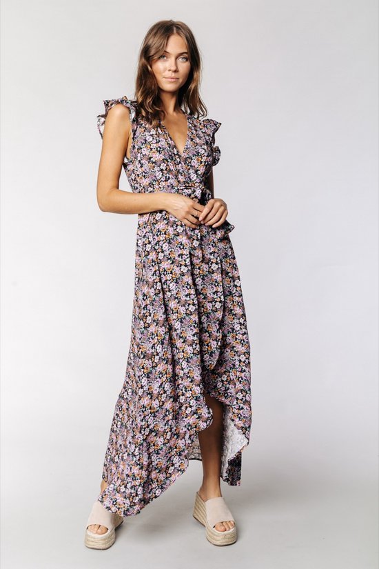 Colourful Rebel Elva Ditzy Flower Maxi Dress - M | bol.com