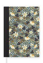 Carnet - Carnet - Fleurs - Motif - Marguerite - Carnet - Format A5 - Bloc-notes