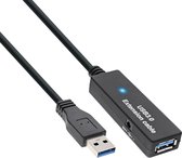 InLine actieve USB naar USB verlengkabel - USB3.0 - tot 0,9A - 5 meter