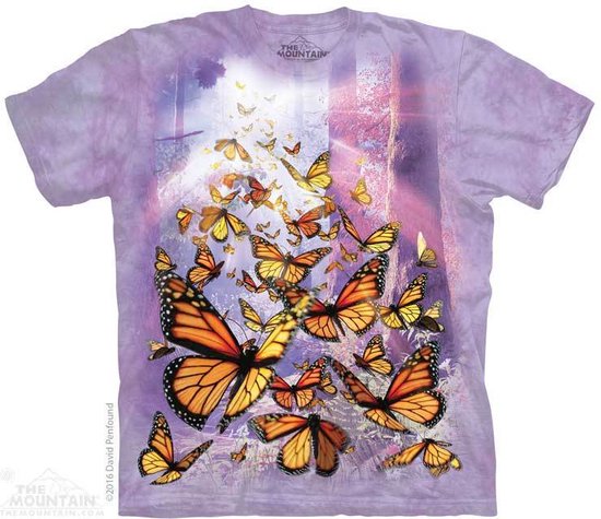 T-shirt Papillons Monarques 4XL