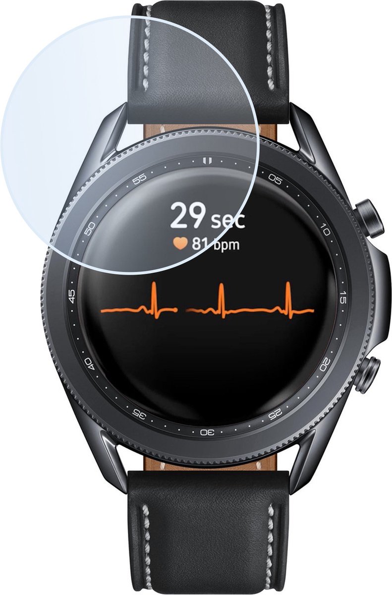 Screenprotector Geschikt voor Samsung Galaxy Watch 3 41 mm Screenprotector Tempered Glass Beschermglas - Screenprotector Geschikt voor Samsung Watch 3 (41 mm) Screen Protector