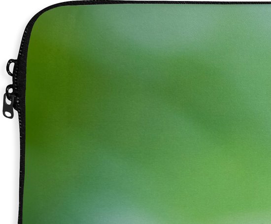 Laptophoes 13 inch - Vlinder - Bloemen - Insecten - Laptop sleeve - Binnenmaat 32x22,5 cm - Zwarte achterkant
