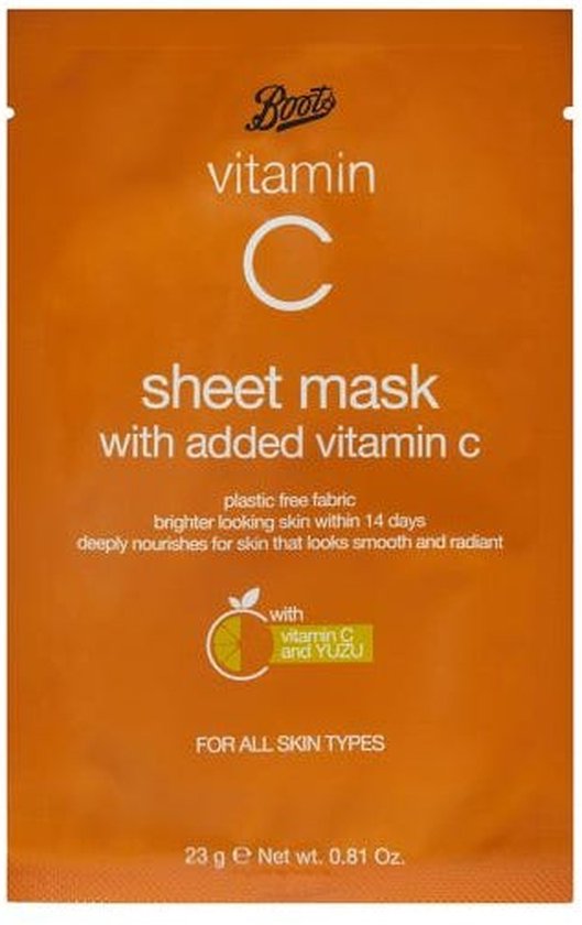 Boots Vitamin C Sheet Mask bol