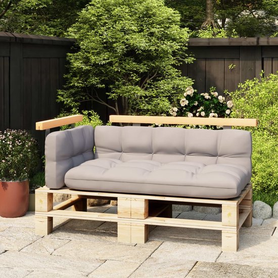 2L Home & Garden Palletbank Whitewash - Wit | Leen Bakker