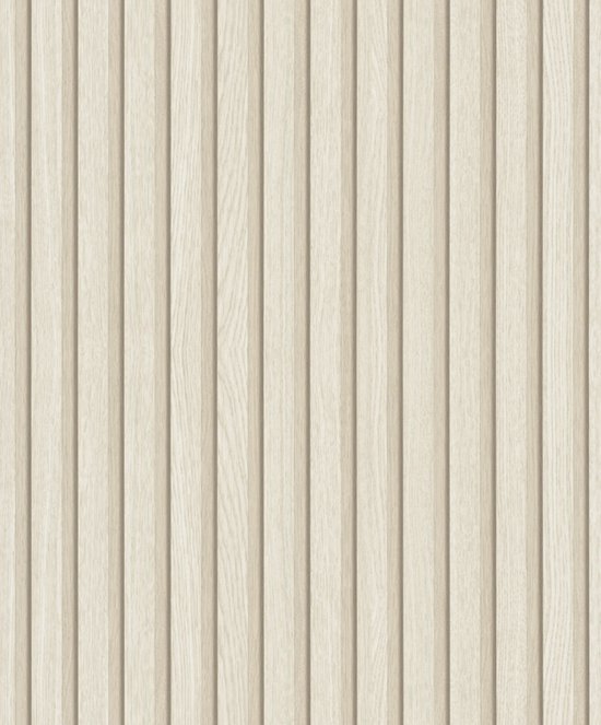 Bohème - Papier peint non tissé peint intissé - Lattes - Papier peint - Revêtement mural - Moderne - Salon - Botanica - 0 x 10,05 M.