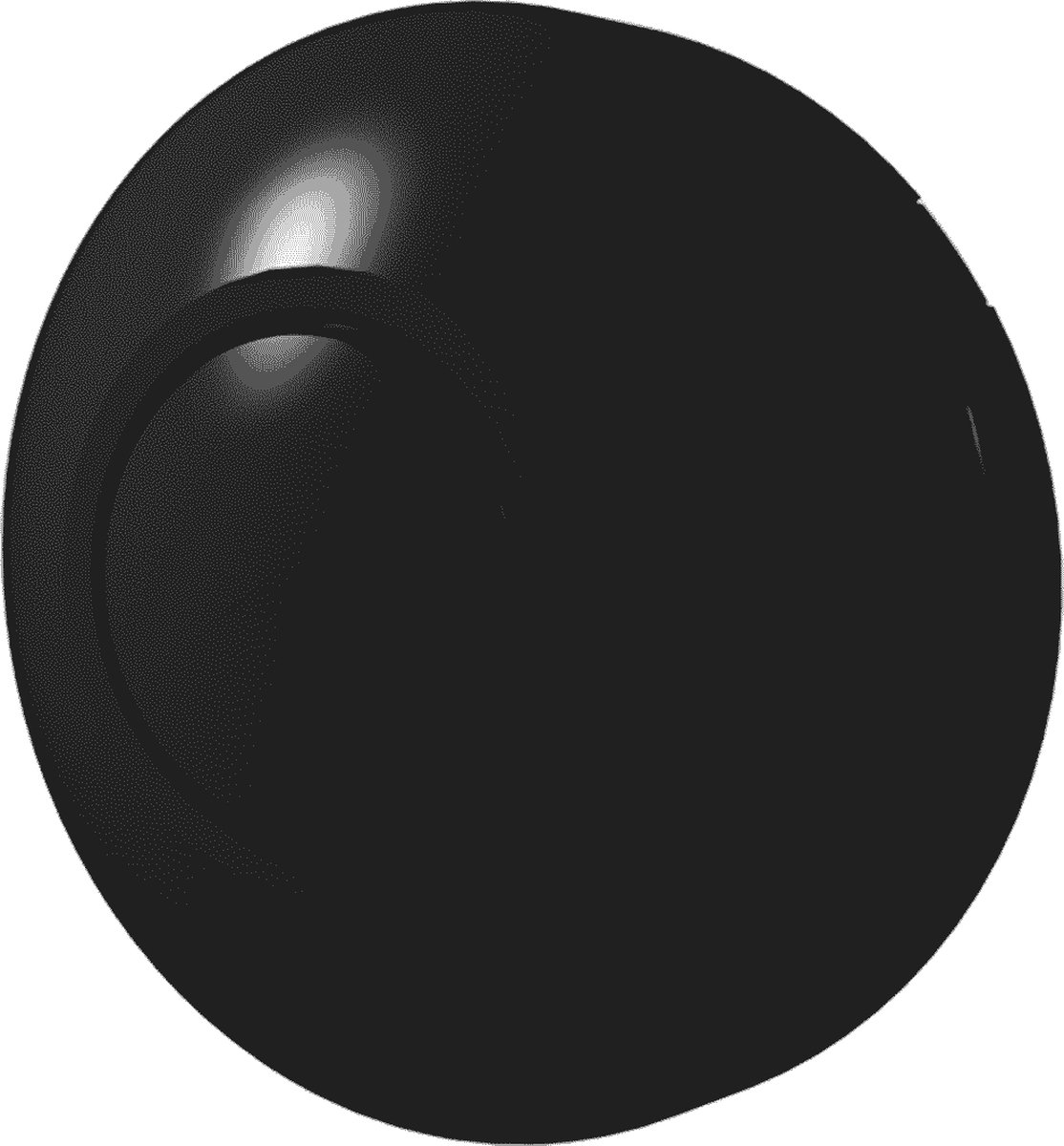 LED Vloer snoer dimmer 0-50W - Zwart
