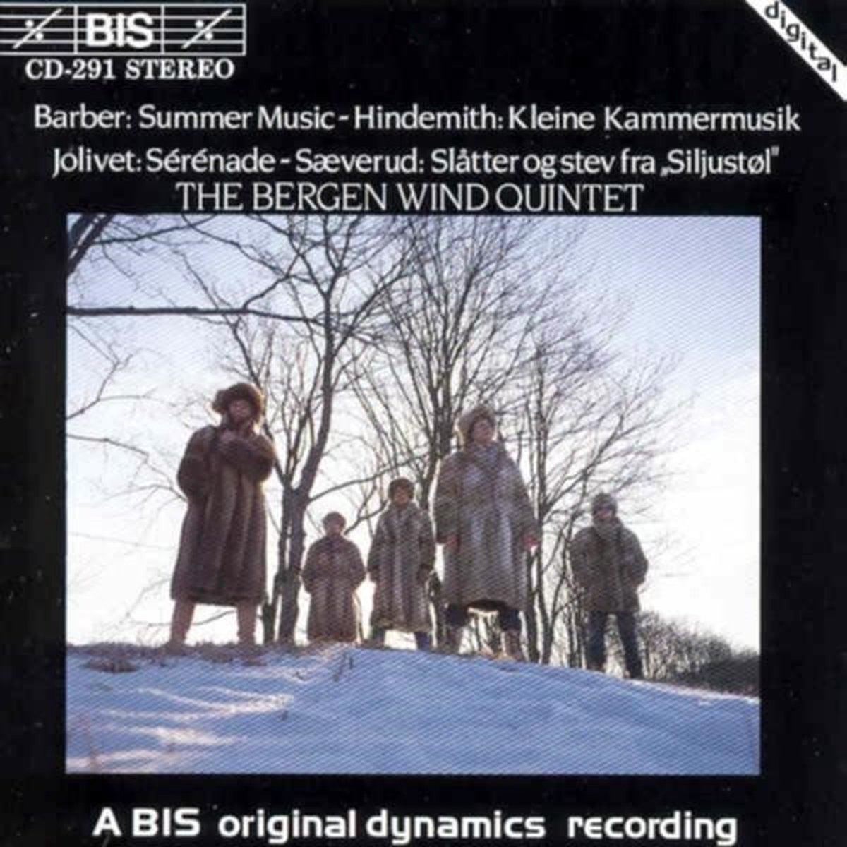 Bergen Wind Quintet - Summer Music, Op. 31 (CD)