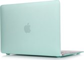 Mobigear Laptophoes geschikt voor Apple MacBook Air 11 Inch (2010-2016) Hoes Hardshell Laptopcover MacBook Case | Mobigear Matte - Groen - Model A1370 / A1465