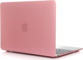 Mobigear Laptophoes geschikt voor Apple MacBook Air 11 Inch (2010-2016) Hoes Hardshell Laptopcover MacBook Case | Mobigear Glossy - Roze - Model A1370 / A1465