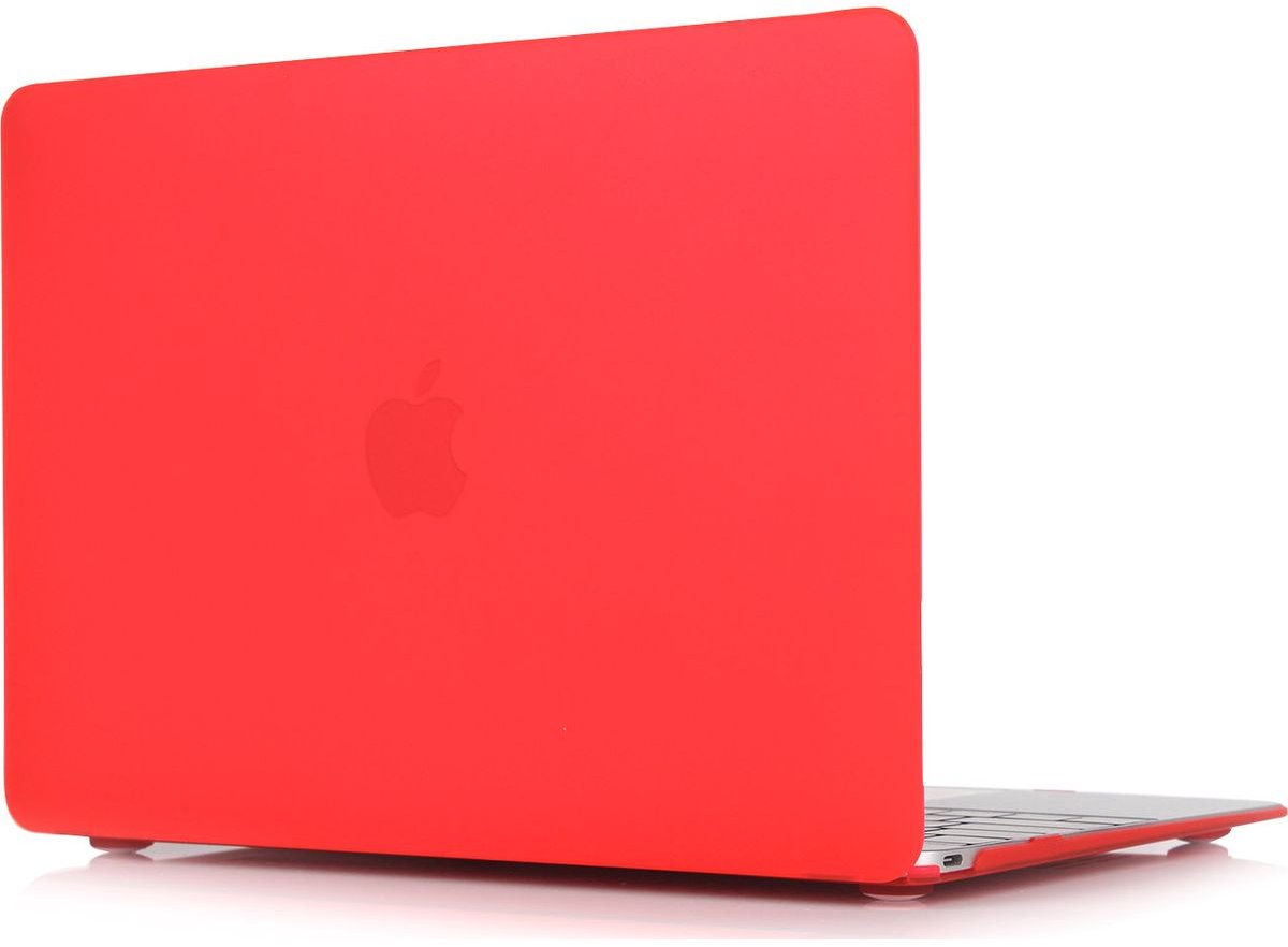 Mobigear Laptophoes geschikt voor Apple MacBook Air 11 Inch (2010-2016) Hoes Hardshell Laptopcover MacBook Case | Mobigear Matte - Rood - Model A1370 / A1465